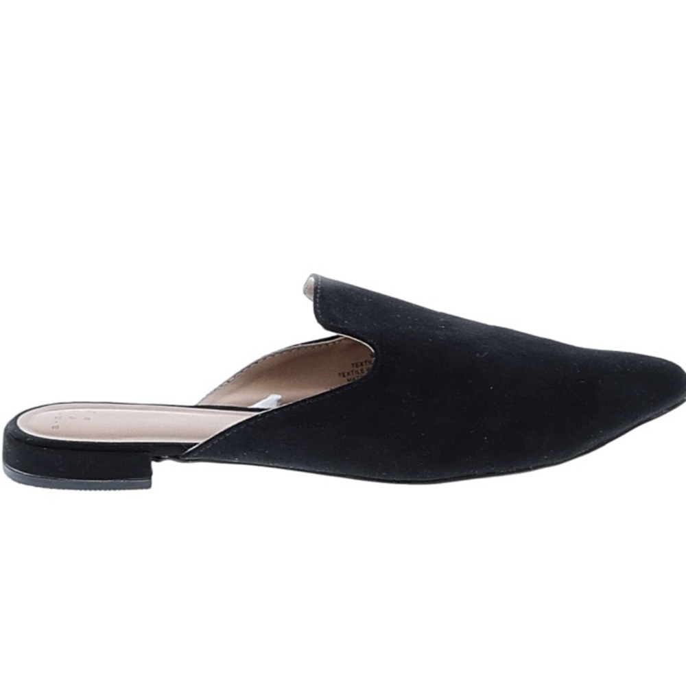 Black Women's Slip-On Mules